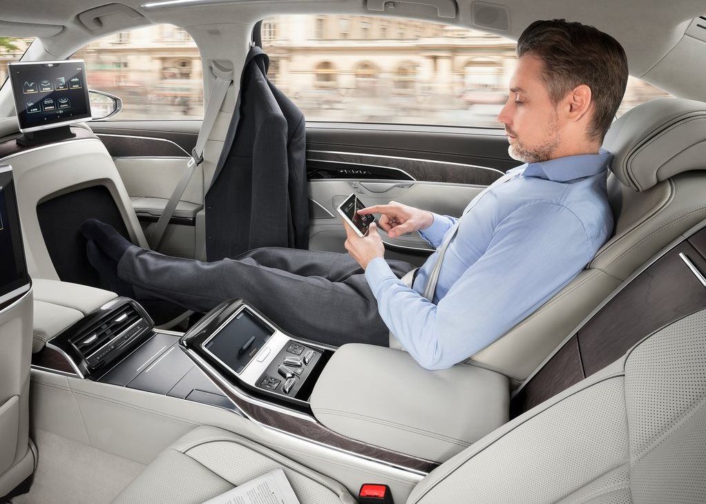 Audi A8 cabin