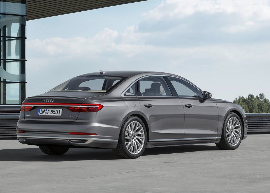 Audi A8 rear side