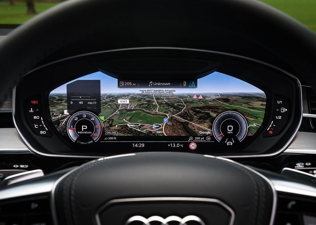 Audi A8 virtual cockpit