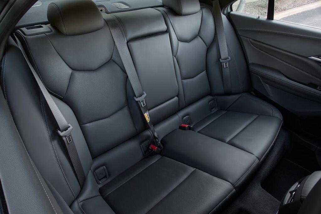 Cadillac CT4 rear seats