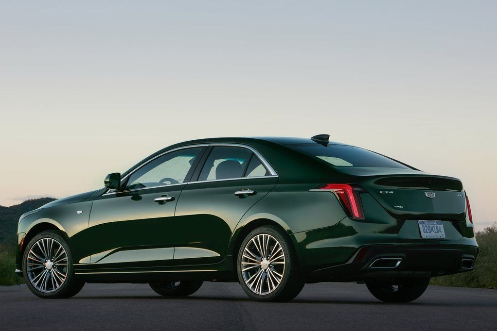 Cadillac CT4 rear side