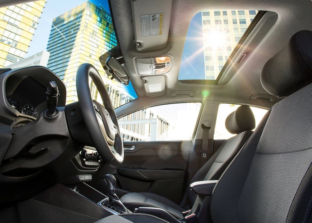 Hyundai Accent cabin