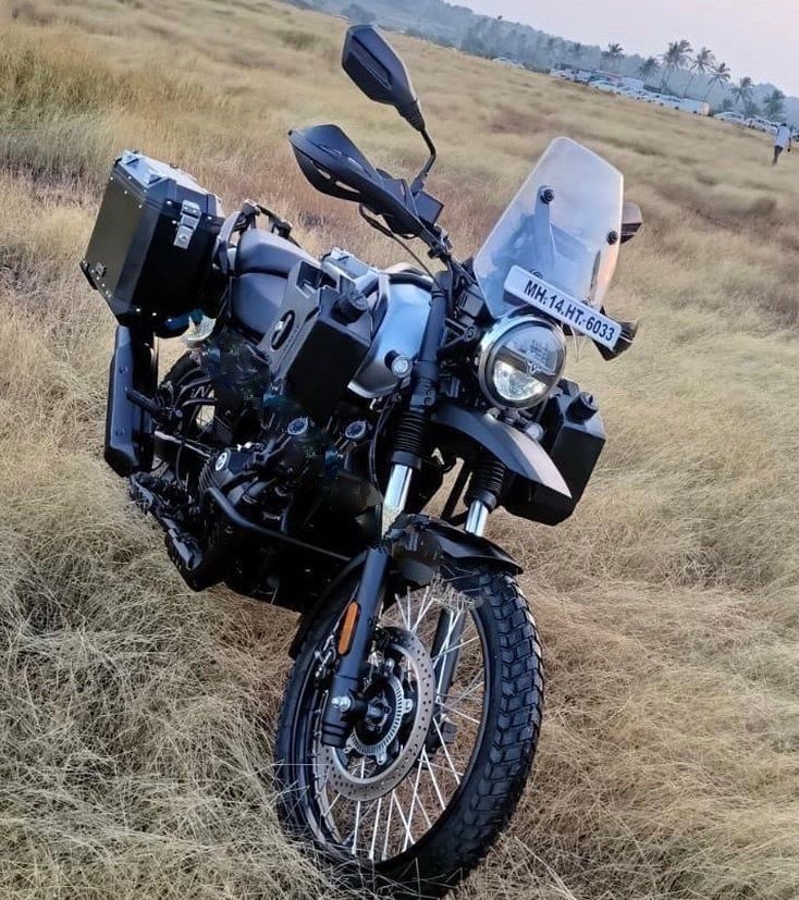 Yezdi Adventure Spotted Undisguised! A Tough Competition For Royal Enfield Himalayan?