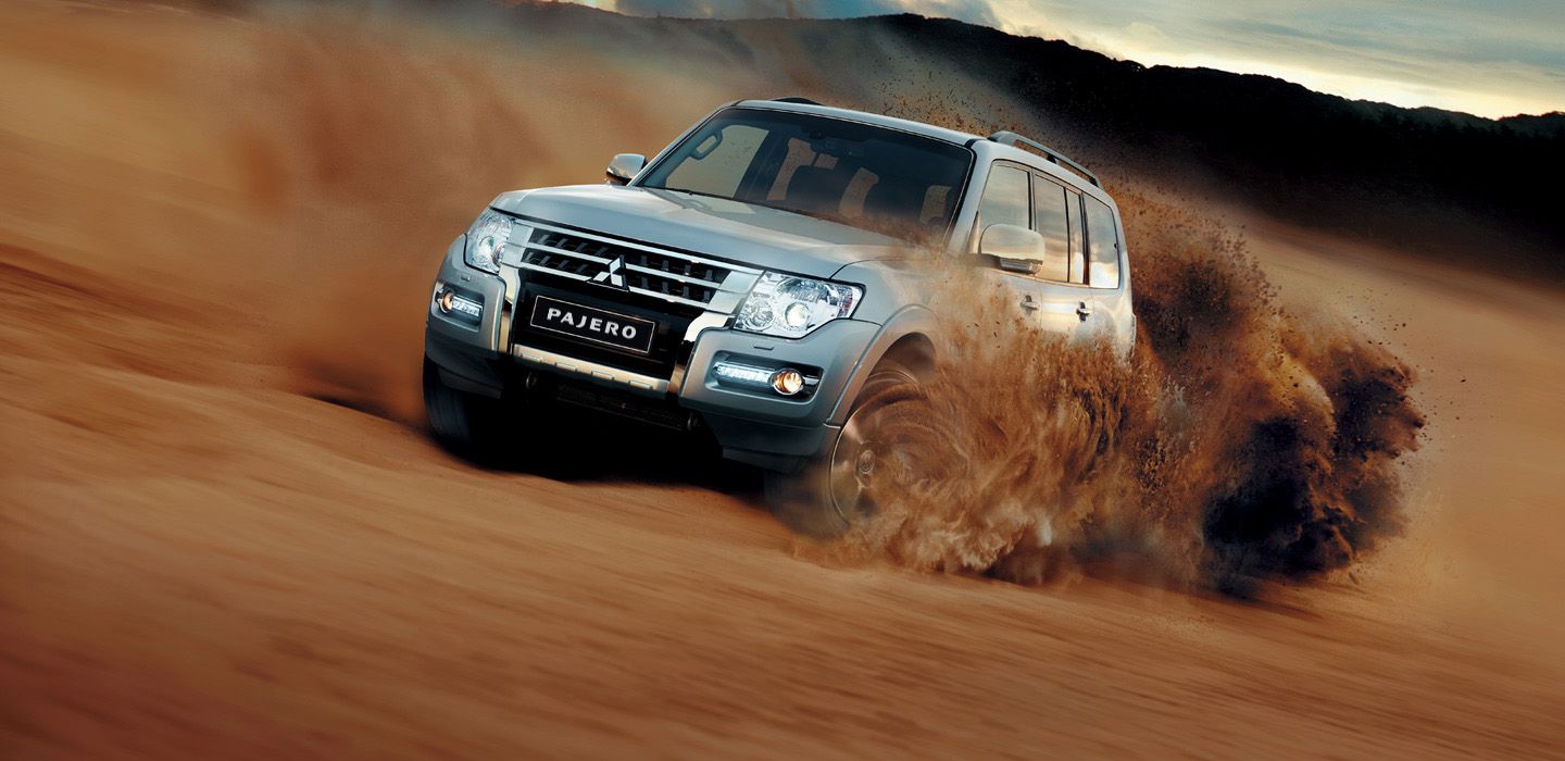 Mitsubishi Pajero off-road performance