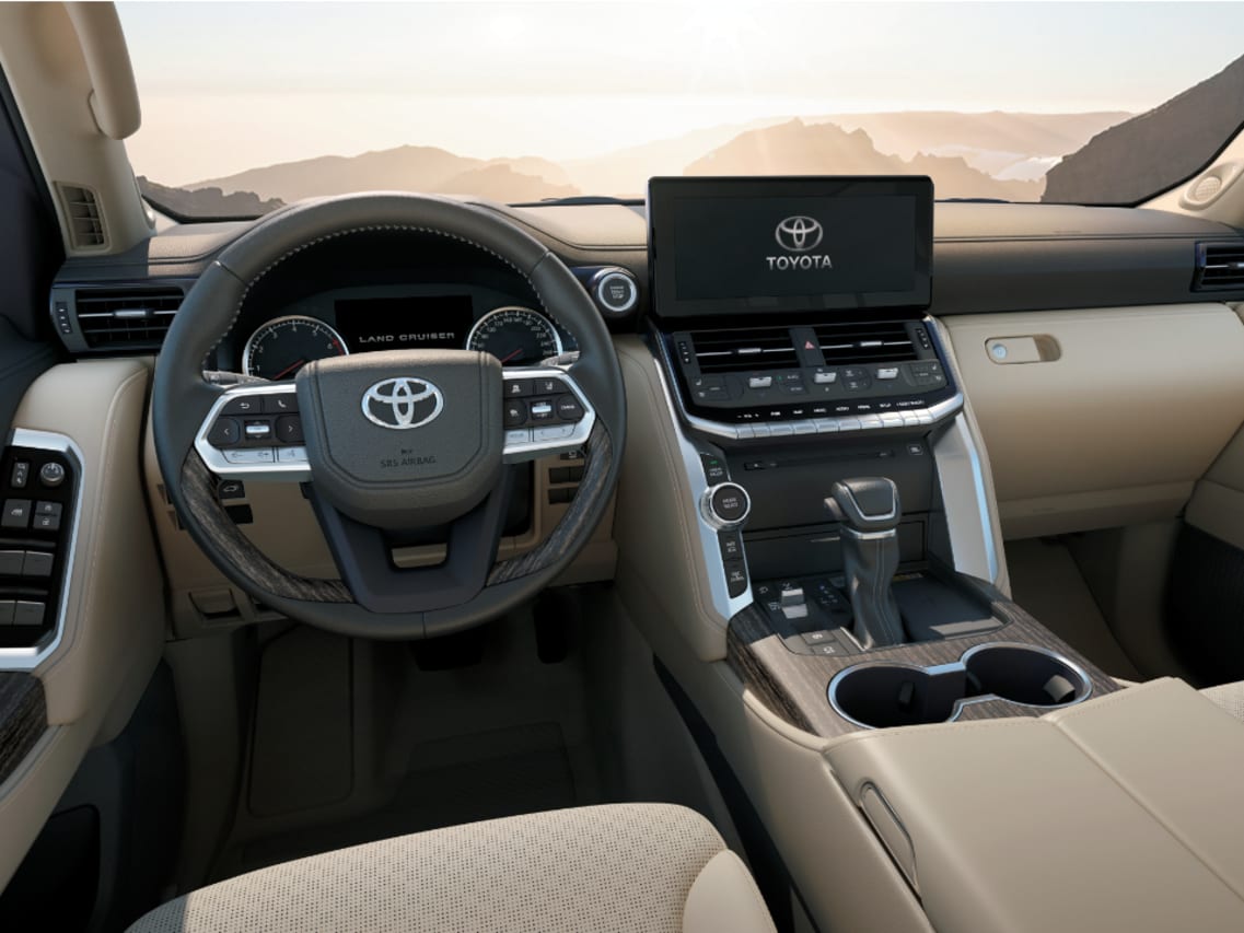 Toyota Land Cruiser interior