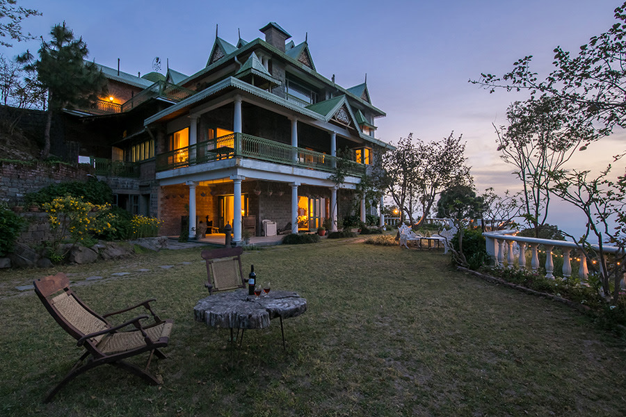 Two storey villa in Kasauli is unique