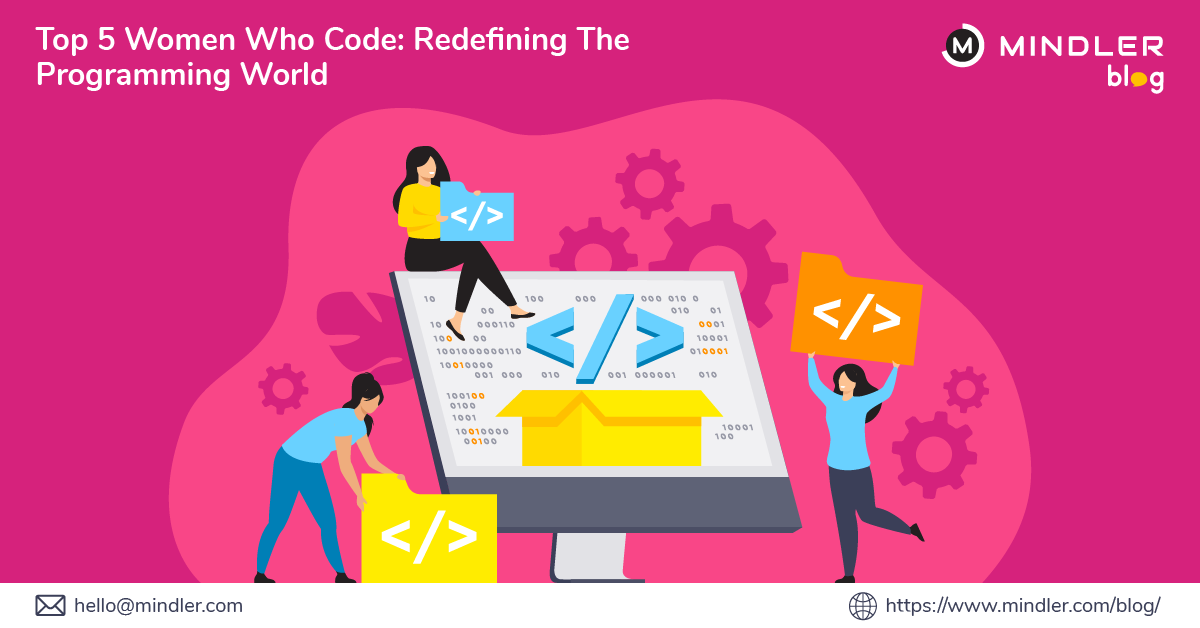 Top 5 Women who Code: Redefining the Programming World