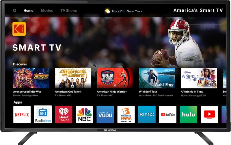 Kodak 40FHDXSMART 102cm (40 inch) Full HD LED Smart TV