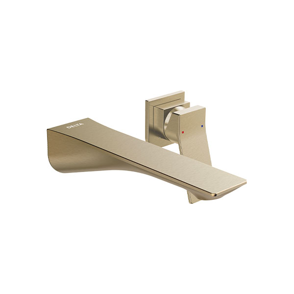 Single Handle Wall Mount Lavatory Faucet Trim Only