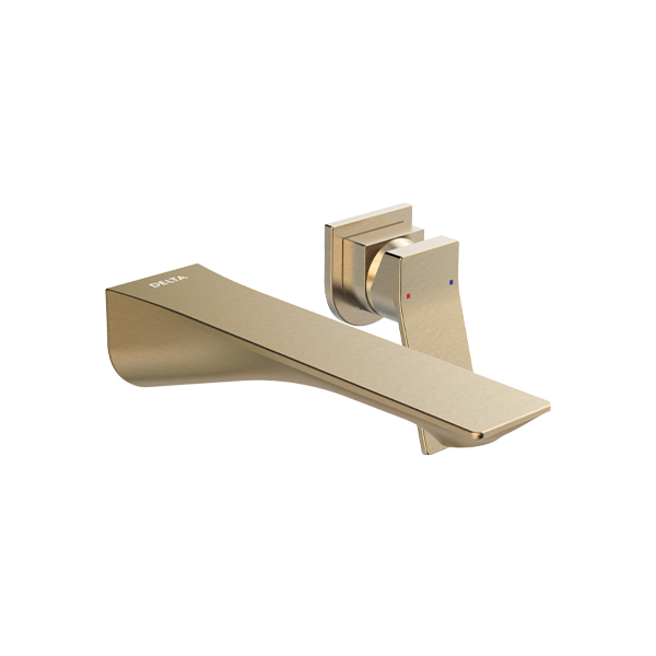 Single Handle Wall Mount Lavatory Faucet Trim Only