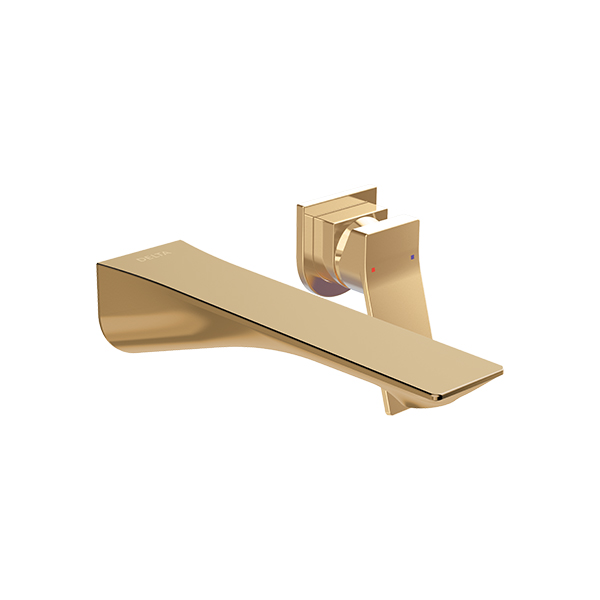 Single Handle Wall Mount Lavatory Faucet Trim Only