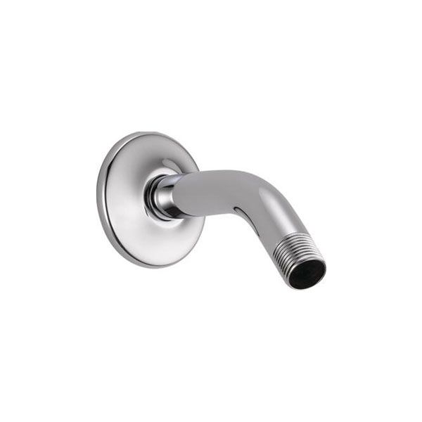 6 inch Wall Mount Showerarm with Flange - Chrome - U4993-PK
