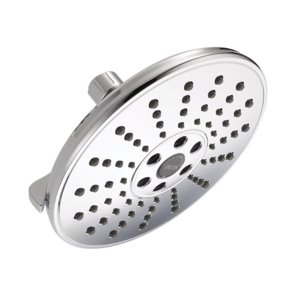 8 inch 3-Setting Touch-Clean H2Okinetic Showerhead - Chrome - 52688