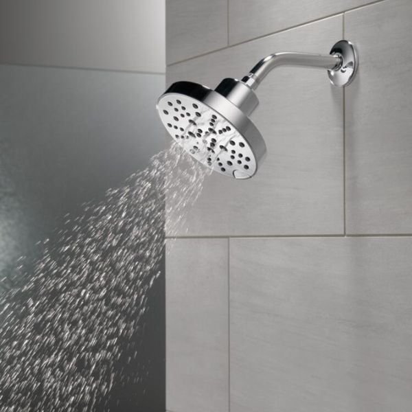 6 inch 5-Setting H2Okinetic with Touch-Clean Showerhead - Chrome - 52668