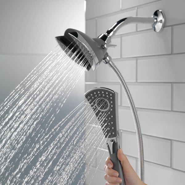 4-Setting Two-in-One Touch-Clean Shower - Chrome - 58467
