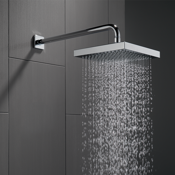 8 inch Square Touch-Clean Showerhead - Chrome - RP50841