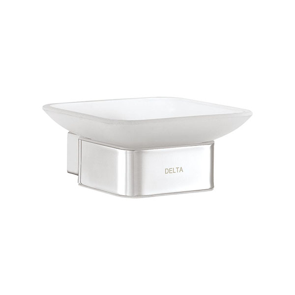 Square Soap Dish - Chrome - IAOSD002