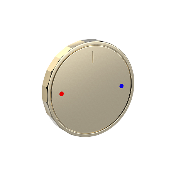 Delta shower handle kit with lift-and-turn control for precise flow and temperature