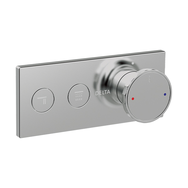 Choice Dway handle with turn control and premium finish for modern shower setups