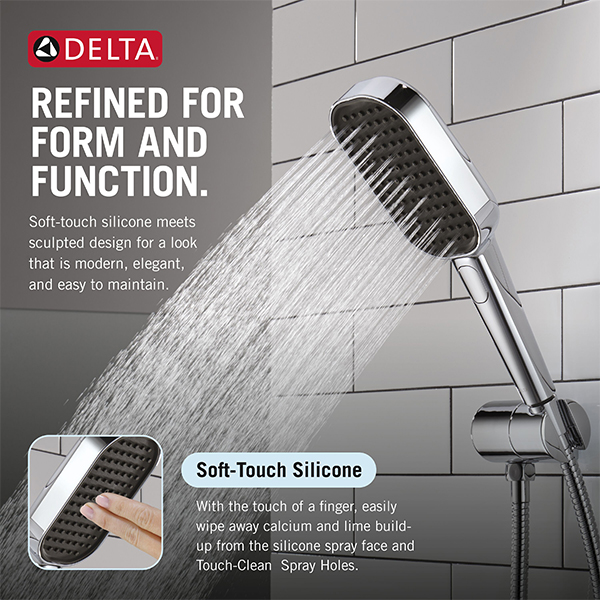 4-Setting Handshower with FeatherRain Spray