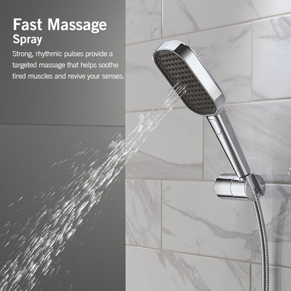 4-Setting Handshower with FeatherRain Spray