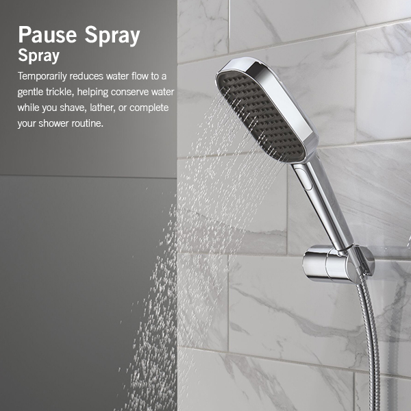 4-Setting Handshower with FeatherRain Spray