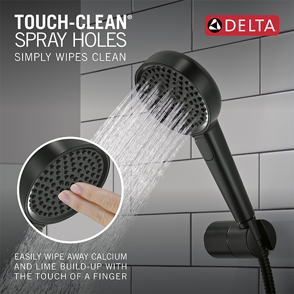 114mm Multi-Function (4-Setting) Handshower with FeatherRain Spray
