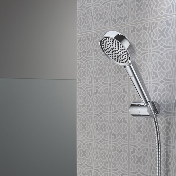 114mm Multi-Function (4-Setting) Handshower with FeatherRain Spray