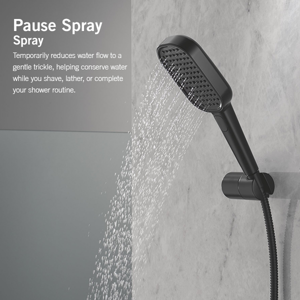150mm x 89mm Multi-Function (4-Setting) Handshower with FeatherRain Spray