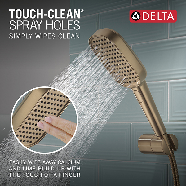 150mm x 89mm Multi-Function (4-Setting) Handshower with FeatherRain Spray