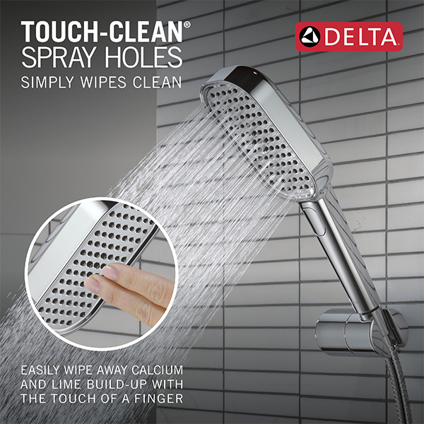 150mm x 89mm Multi-Function (4-Setting) Handshower with FeatherRain Spray