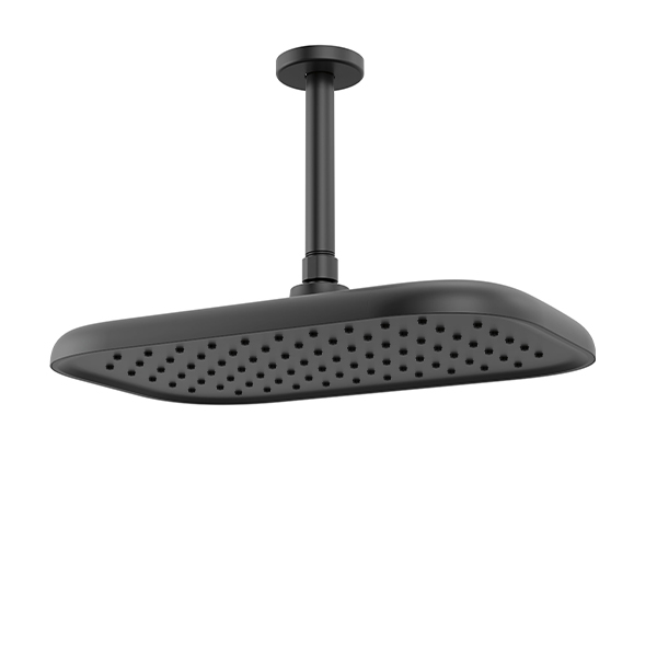 356 x 229 mm Single Function Shower Head with Finish Spray Face