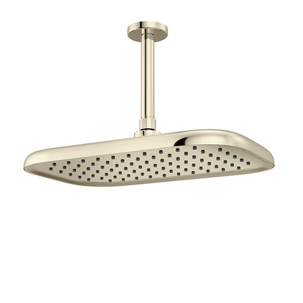 356 x 229 mm Single Function Shower Head with Finish Spray Face
