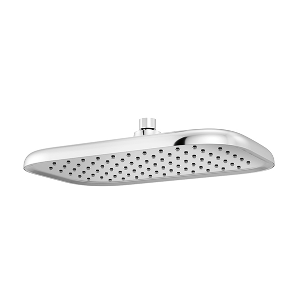 356 x 229 mm Single Function Shower Head with Finish Spray Face