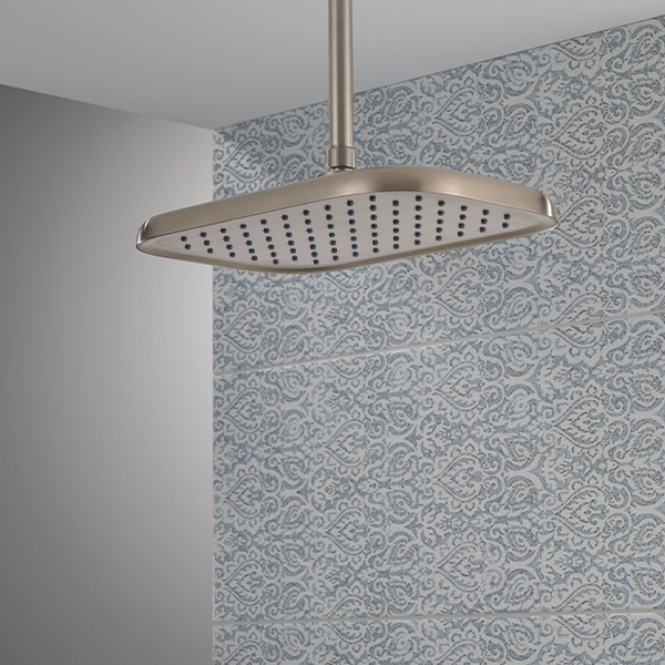 356 x 229 mm Single Function Shower Head with Finish Spray Face