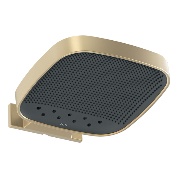 15" Square Multi-Function Showerhead with Wallmount Showerarm