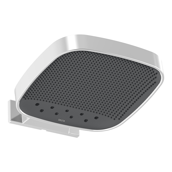 15" Square Multi-Function Showerhead with Wallmount Showerarm