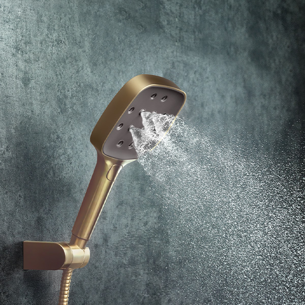 WaterWise hand shower spray for walk-in showers