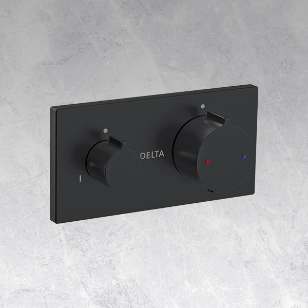 Thermostatic Trim - 2 Outlet