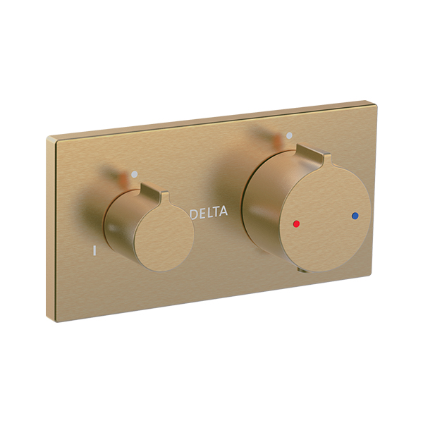 Thermostatic Trim - 2 Outlets