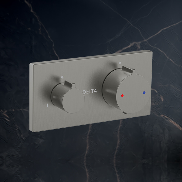 Thermostatic Trim - 2 Outlet