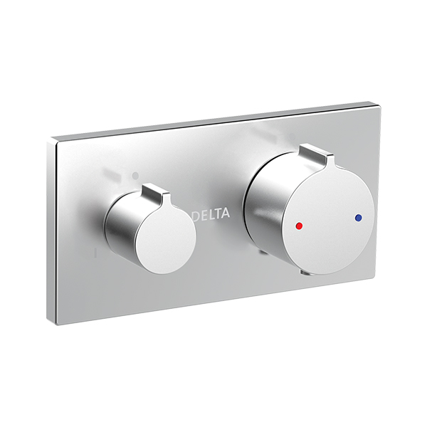 Thermostatic Trim - 2 Outlets