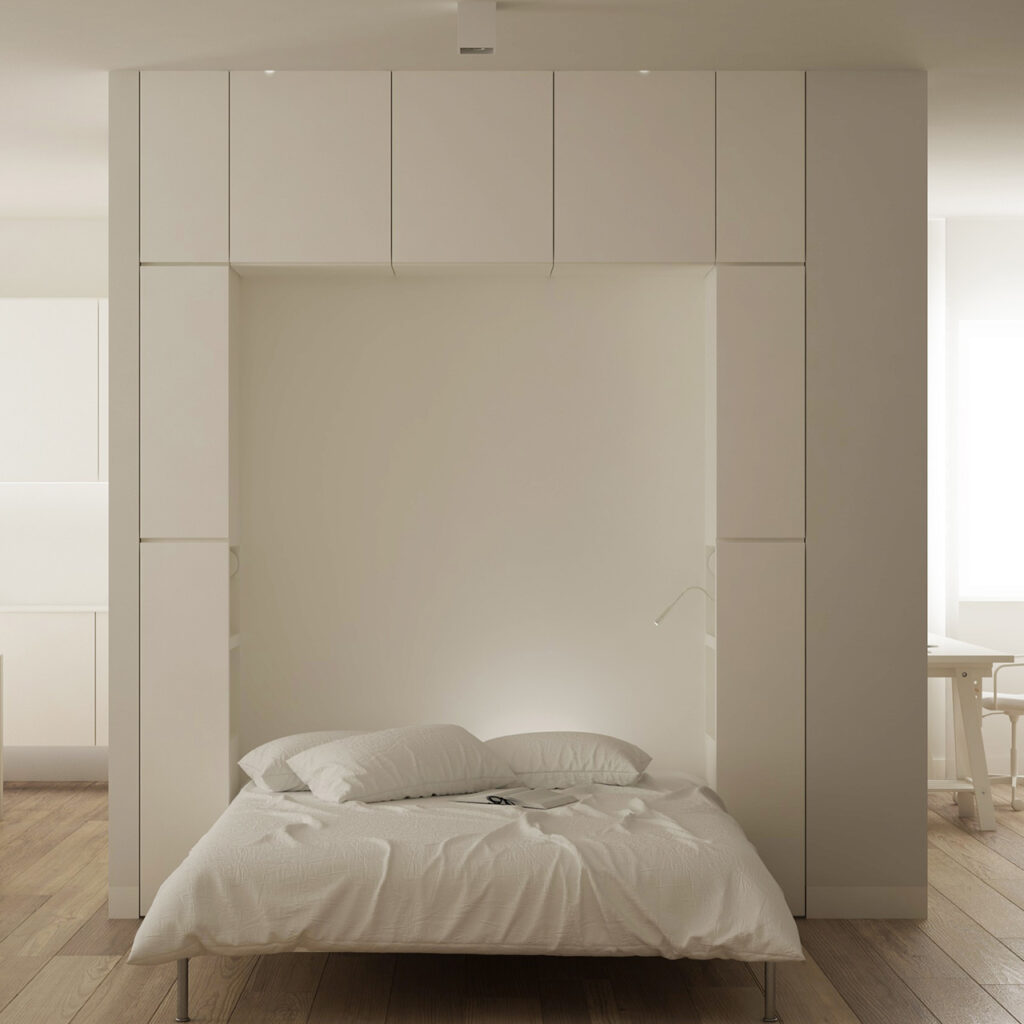 Collapsible bed and convertible beds are innovative bed designs.