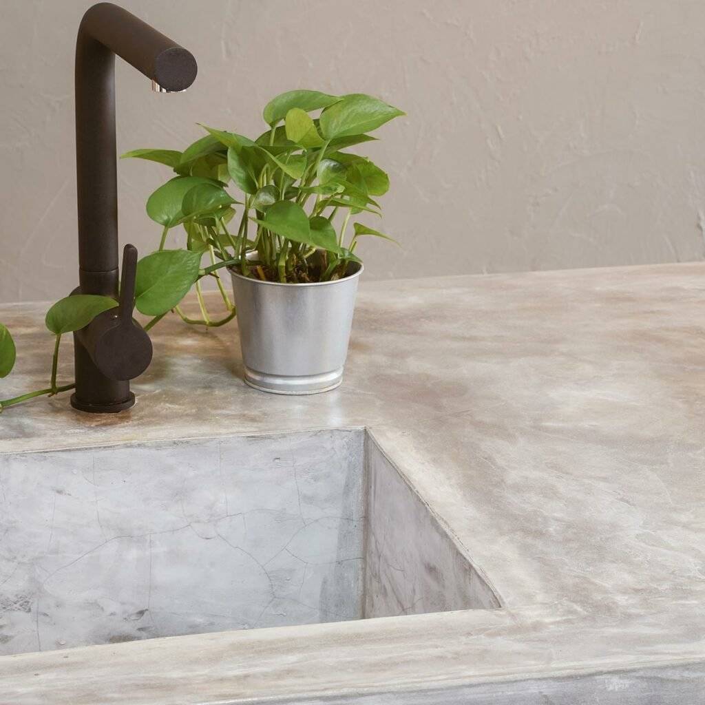 Recycled Kitchen Countertops Are Making With Concrete, Glass, And Paper, Composite And Plastic Materials.