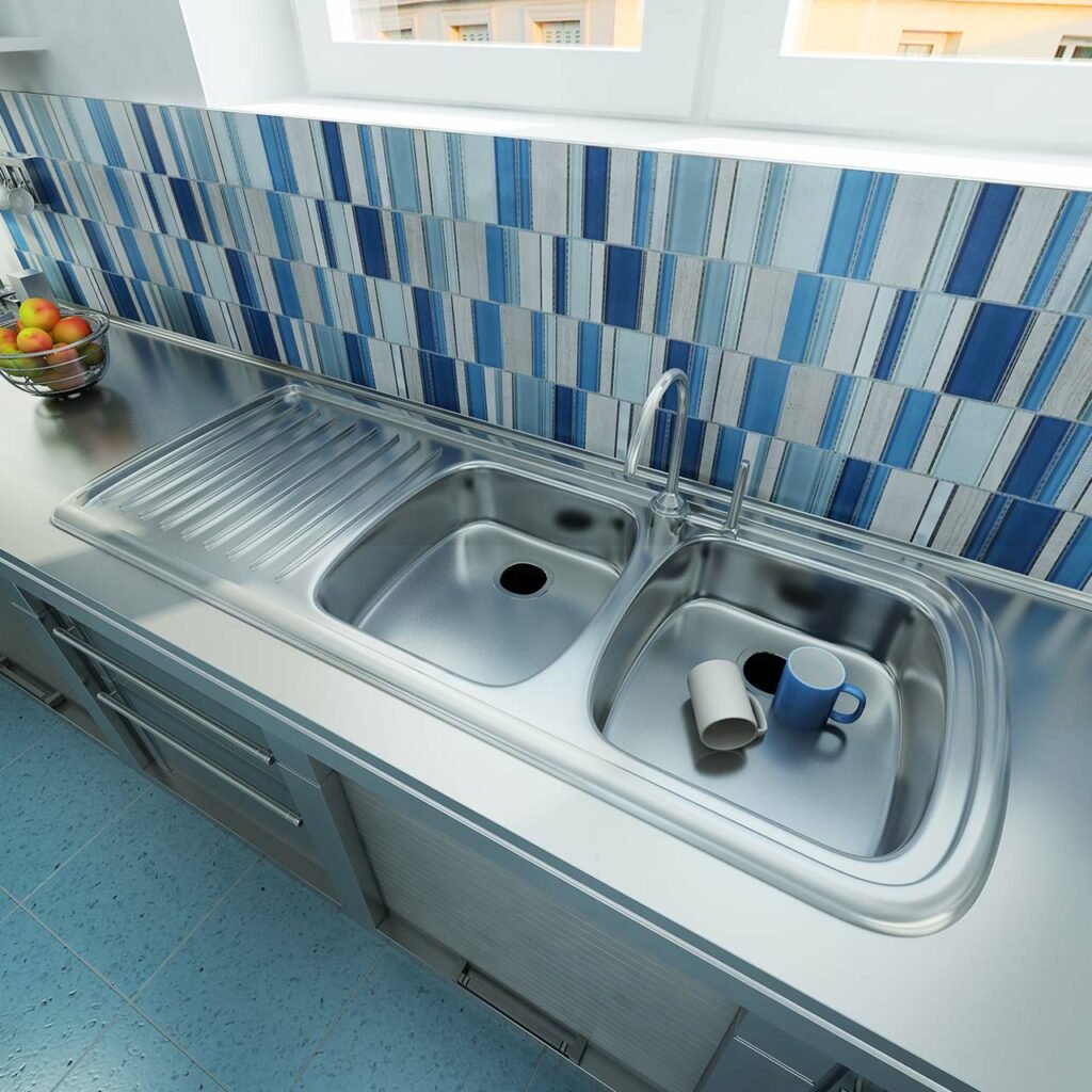 Stainless Steel Kitchen Countertops Bring In A Modern And Industrial Look In Your Kitchen