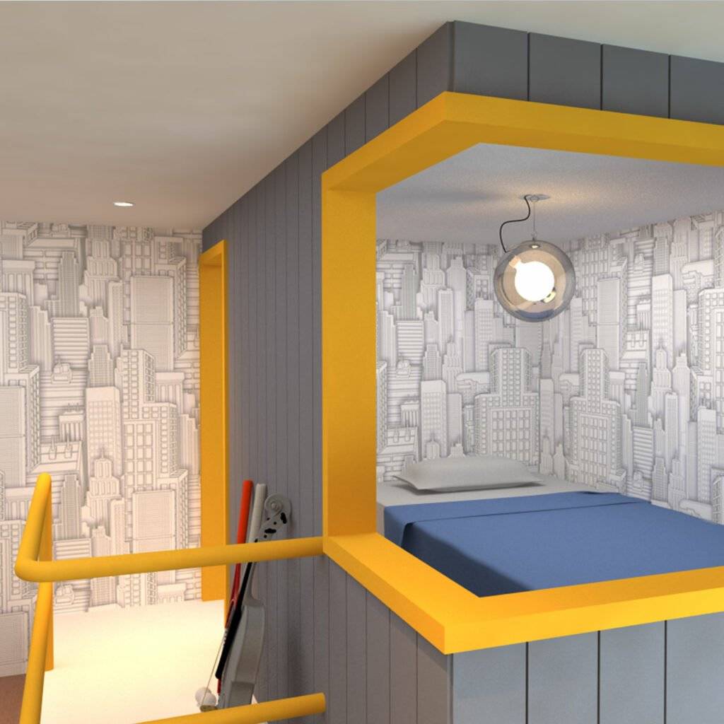 Quirky Patterns Head Turning Fixtures Bold Colours And Dramatic Textures For Small Bedroom