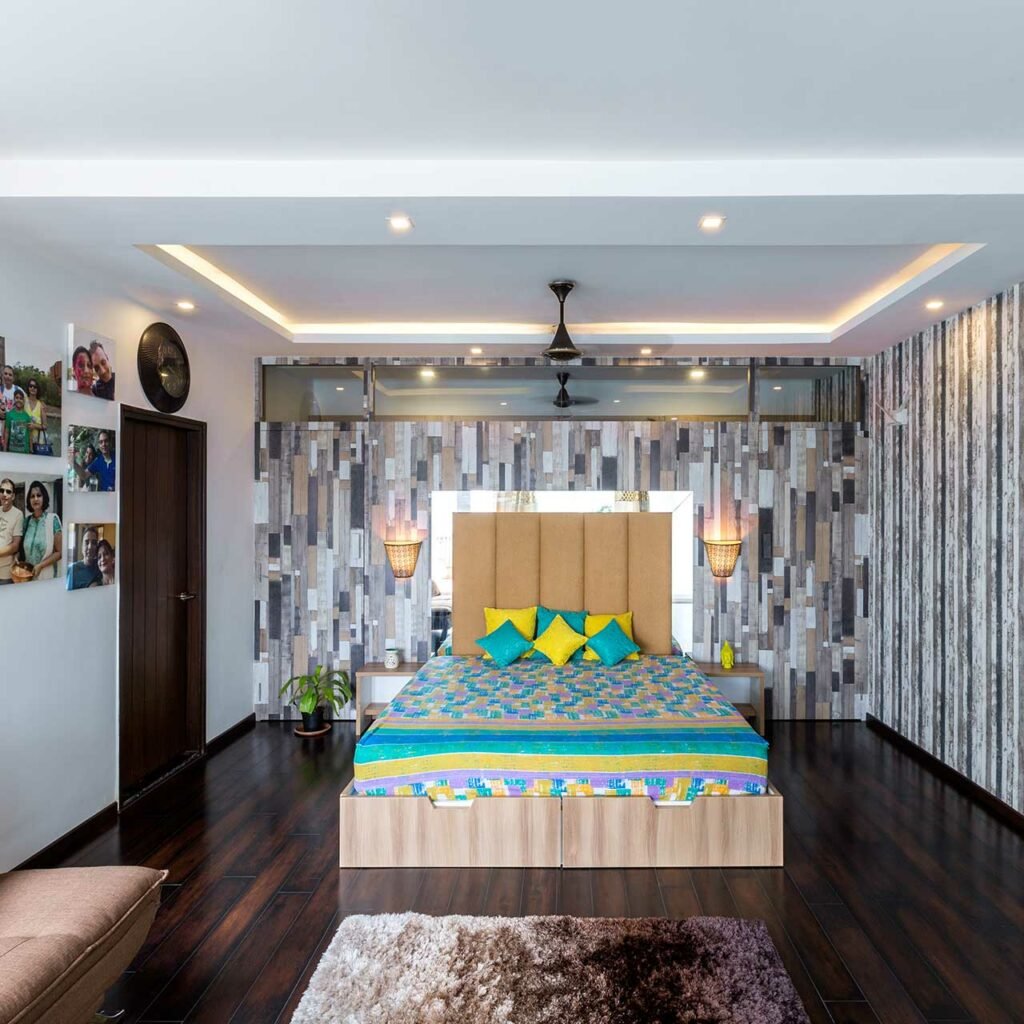 Be Clever With Colours For Small Bedroom