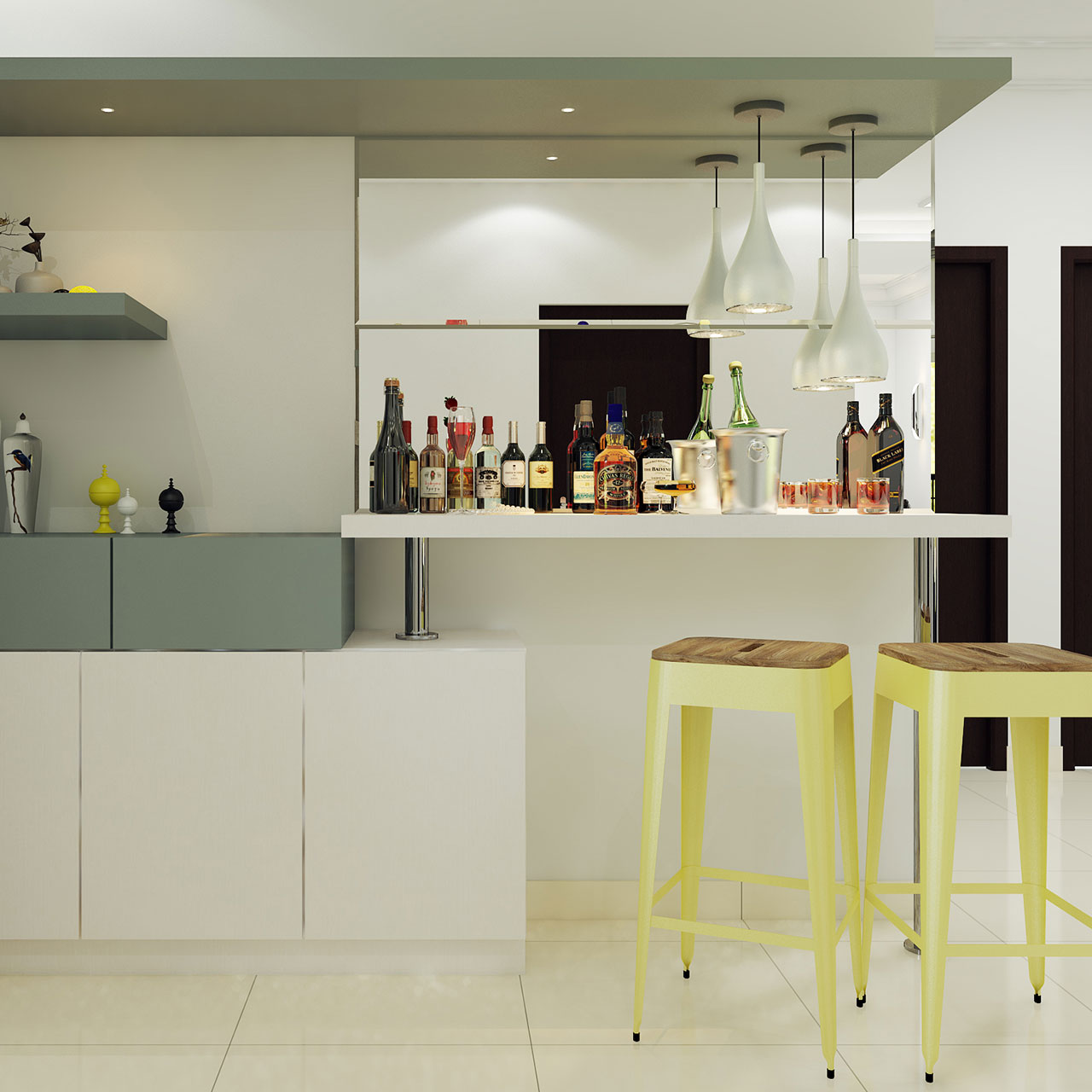 Bar Area for Villa House
