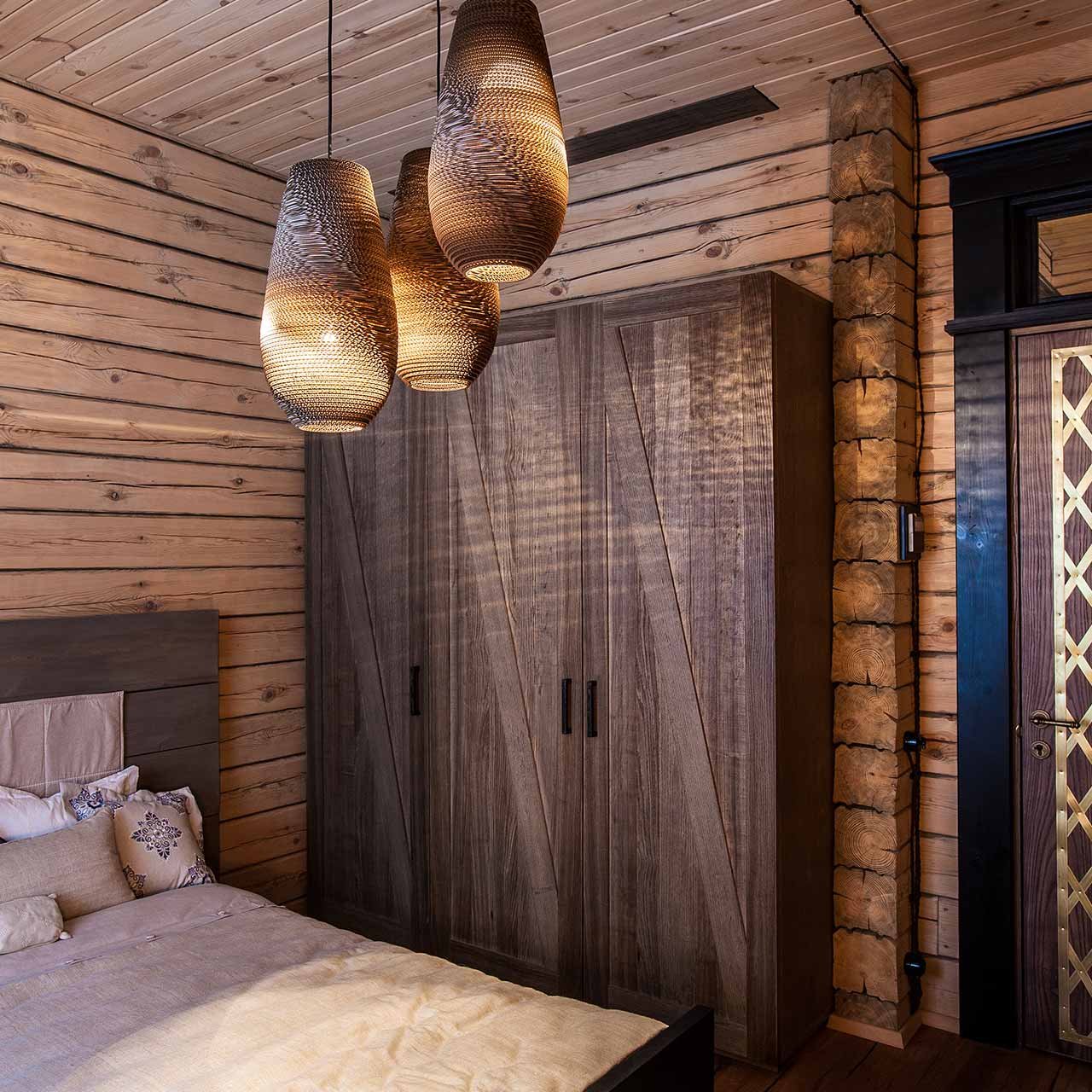 colours ideas in rainy light for rustic bedroom design