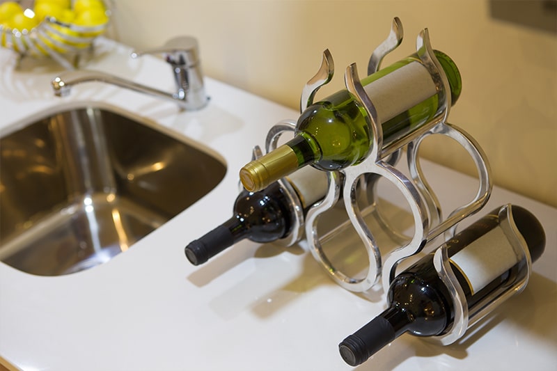 Bar kitchen sink is perfect for a bartender’s needs or on a kitchen island